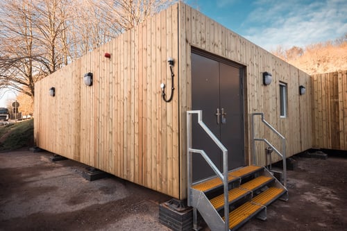 Construction left corner